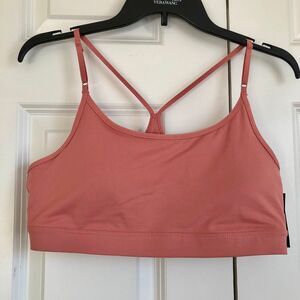 IDEOLOGY Performance Size Large Sports Bra Low Impact Flex Stretch, Flat Seams